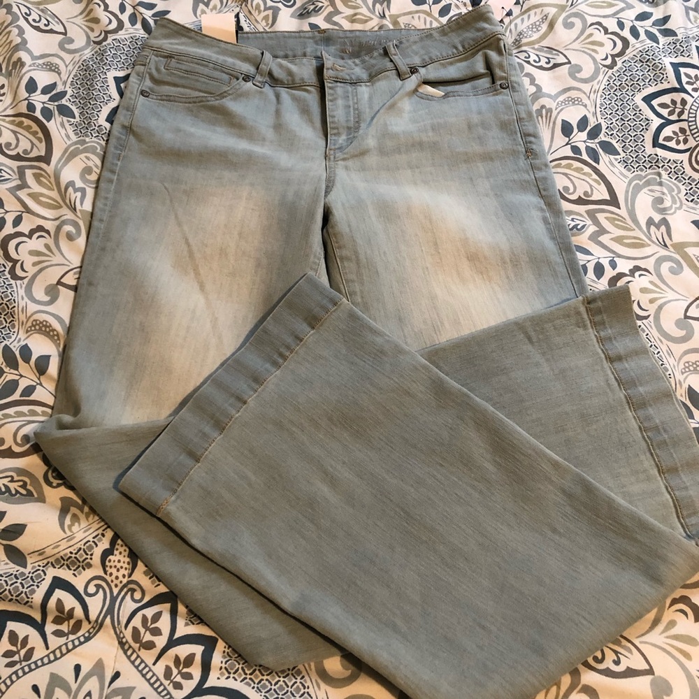 Ny and co flare leg jeans.